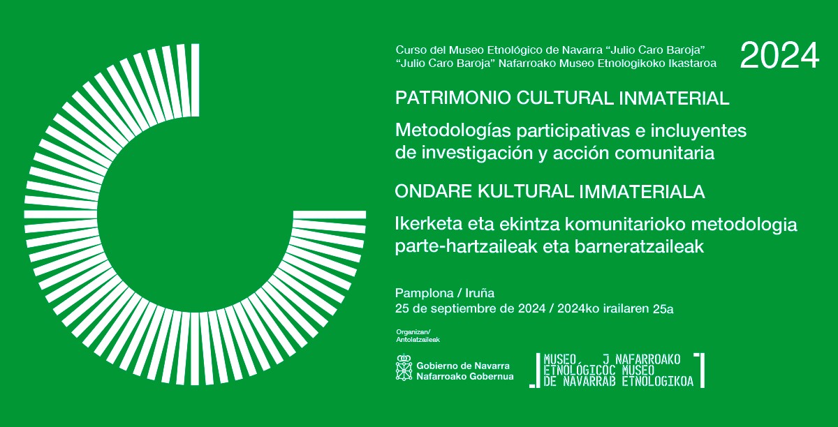 Curso de Patrimonio Cultural Inmaterial. Metodologías participativas e incluyentes de investigación y acción comunitaria.